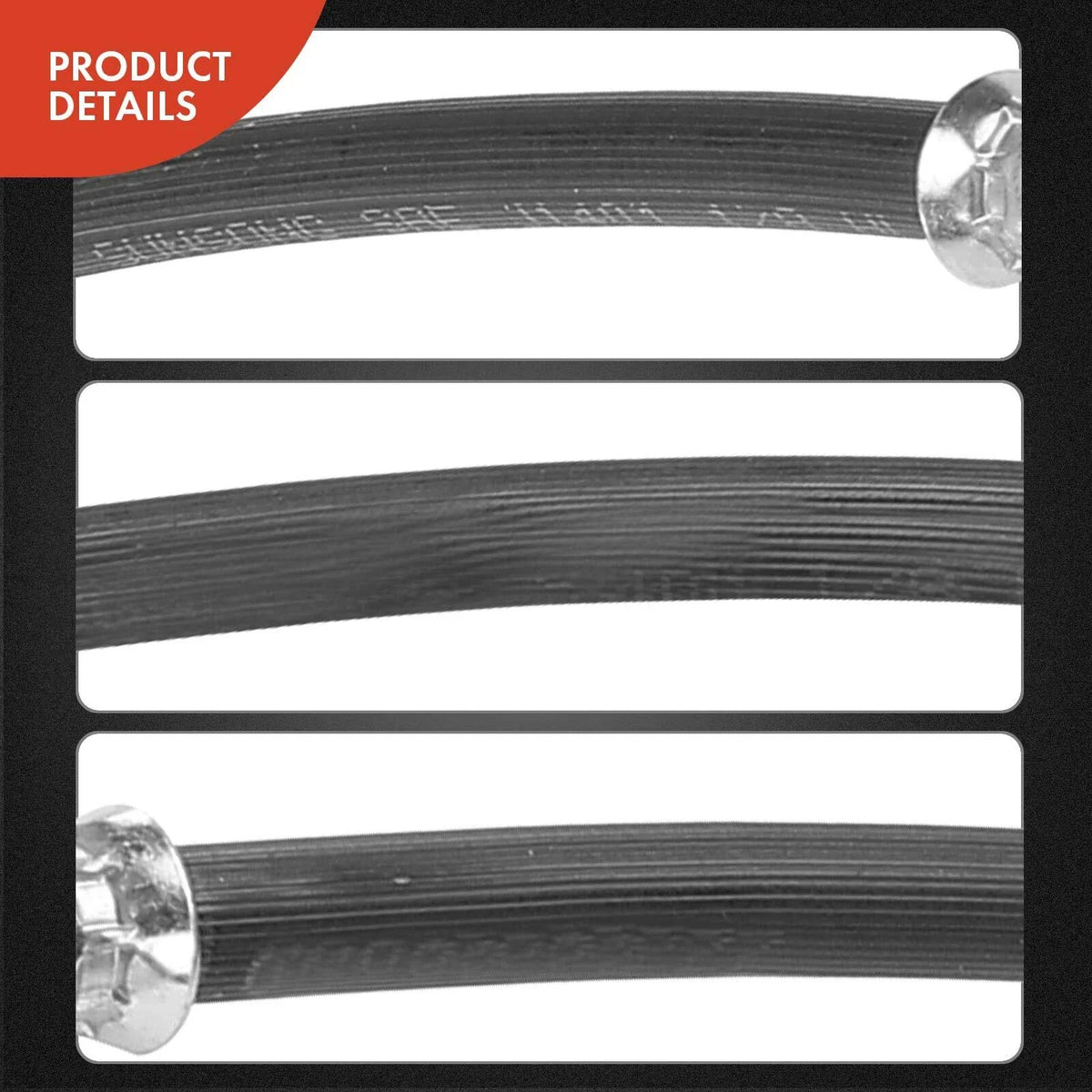 Front Right Hydraulic Brake Hose for Honda Prelude (1992-1996)