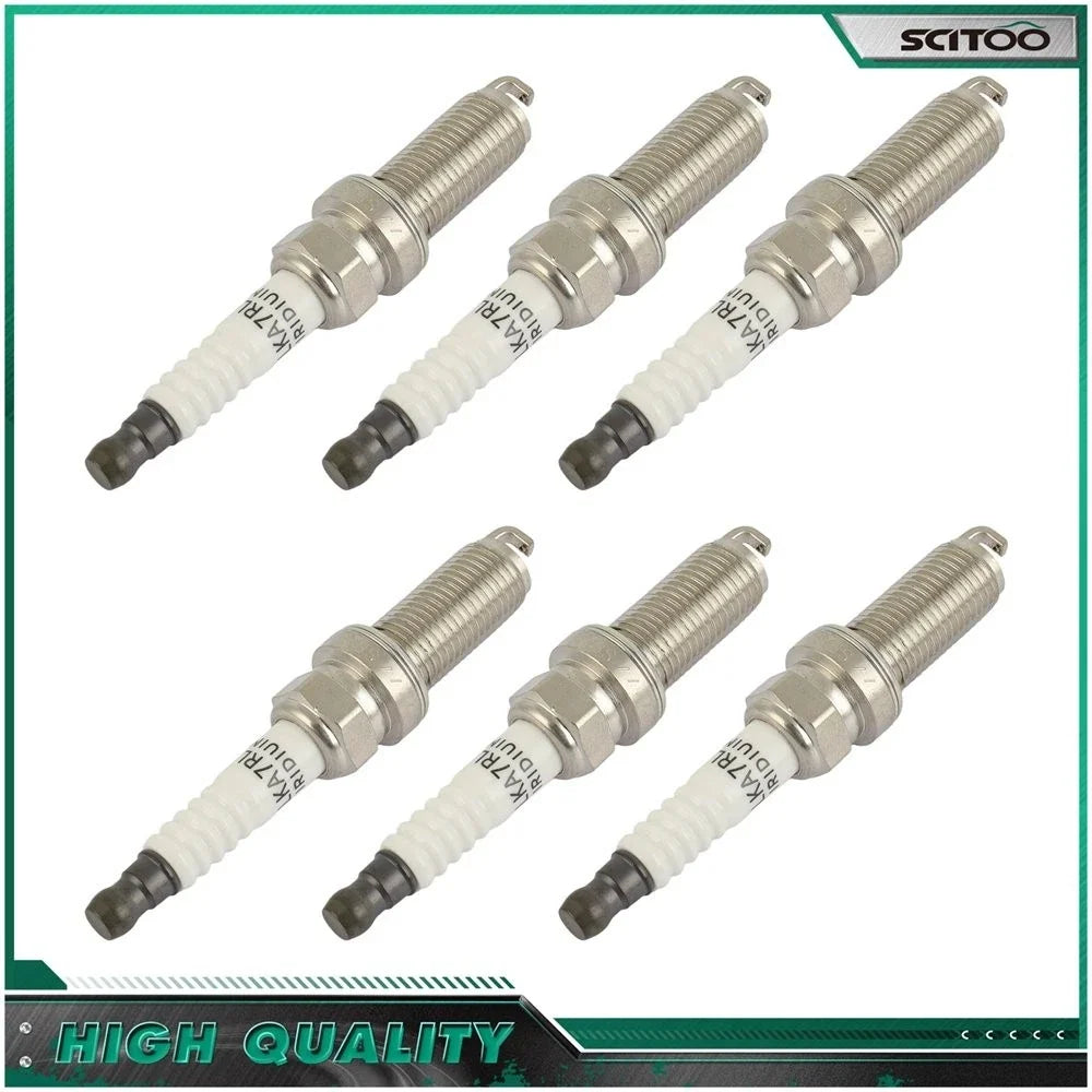 6-Pack Iridium Spark Plugs for Infiniti G35 (2007-2008) & Q50 (2014-2018)