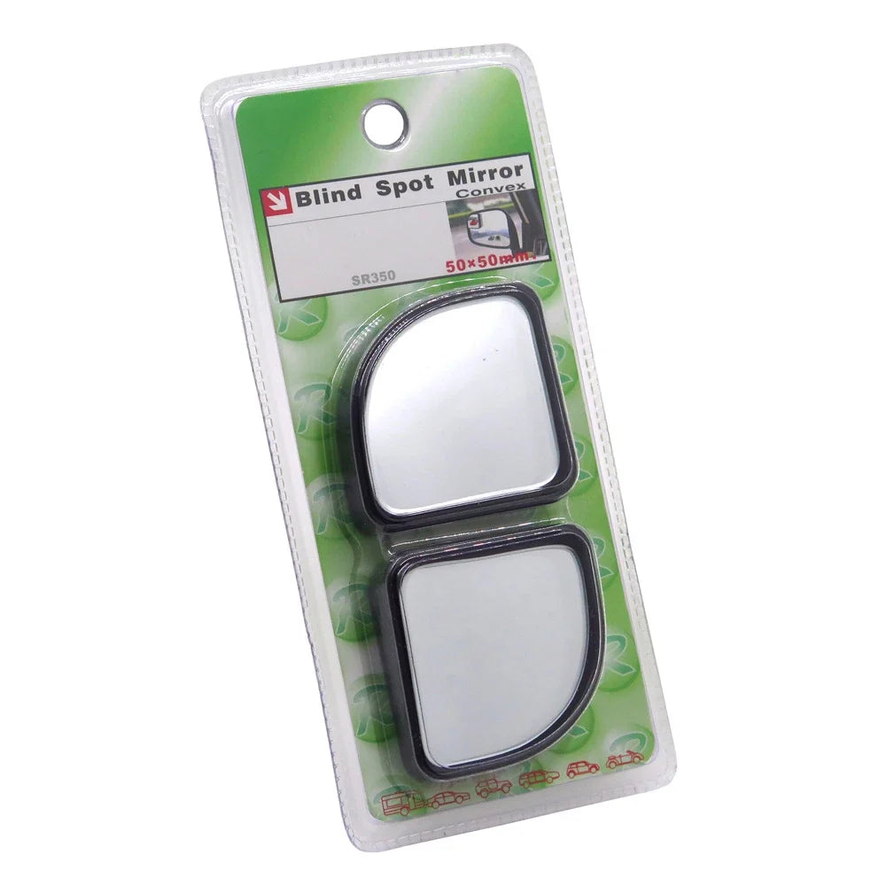 Universal Fit 2X Convex Angle Stick-On Blind Spot Mirrors