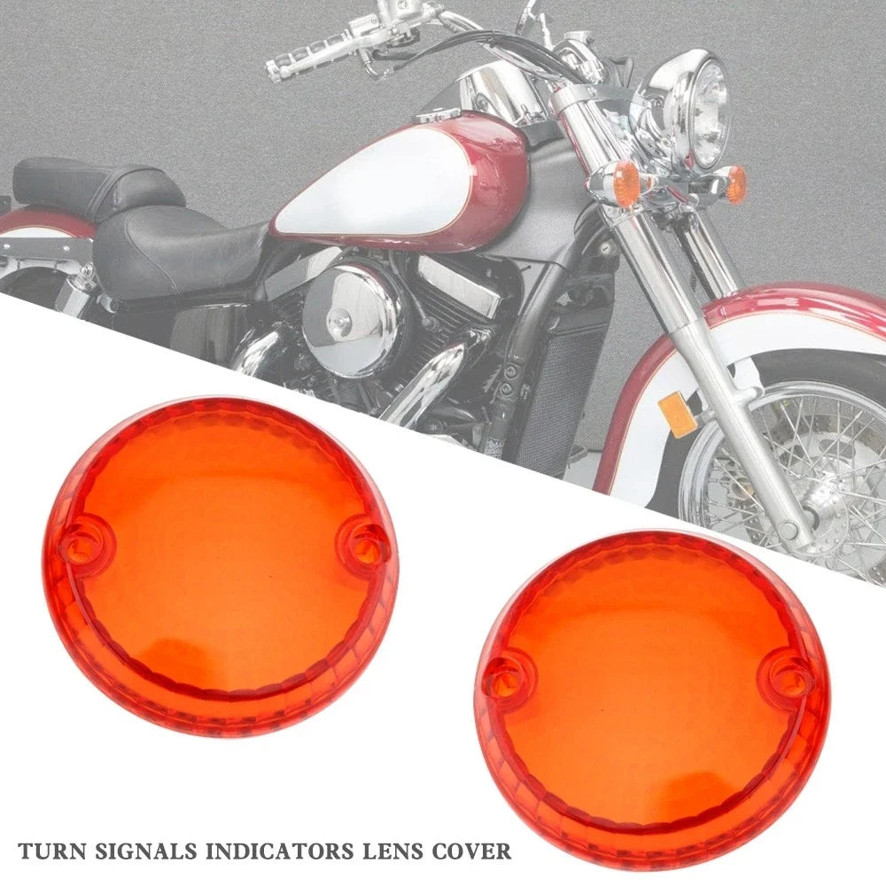 Turn Signal Lens Cover - Amber for Yamaha Vulcan 1500 VN 1996-2009