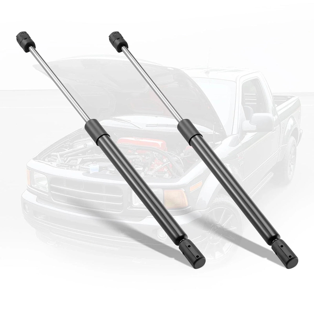 Front Hood Struts - 2X Gas Lift Supports for Mercedes Benz C Class 2014-2019
