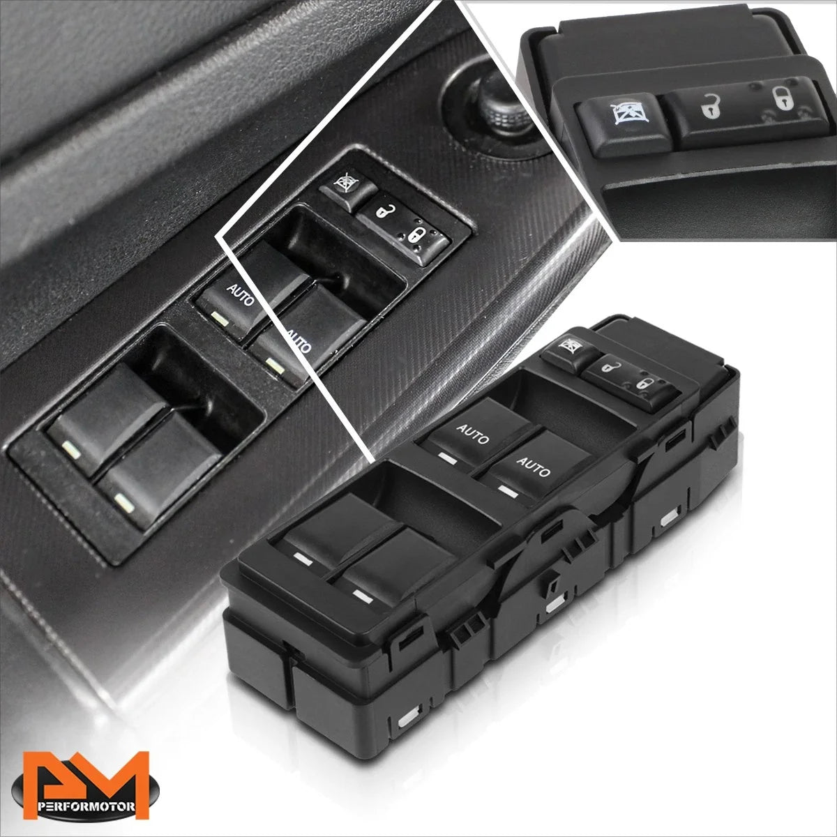 Master Power Window Switch (Driver Side) for Dodge Durango/Charger 2006-2010