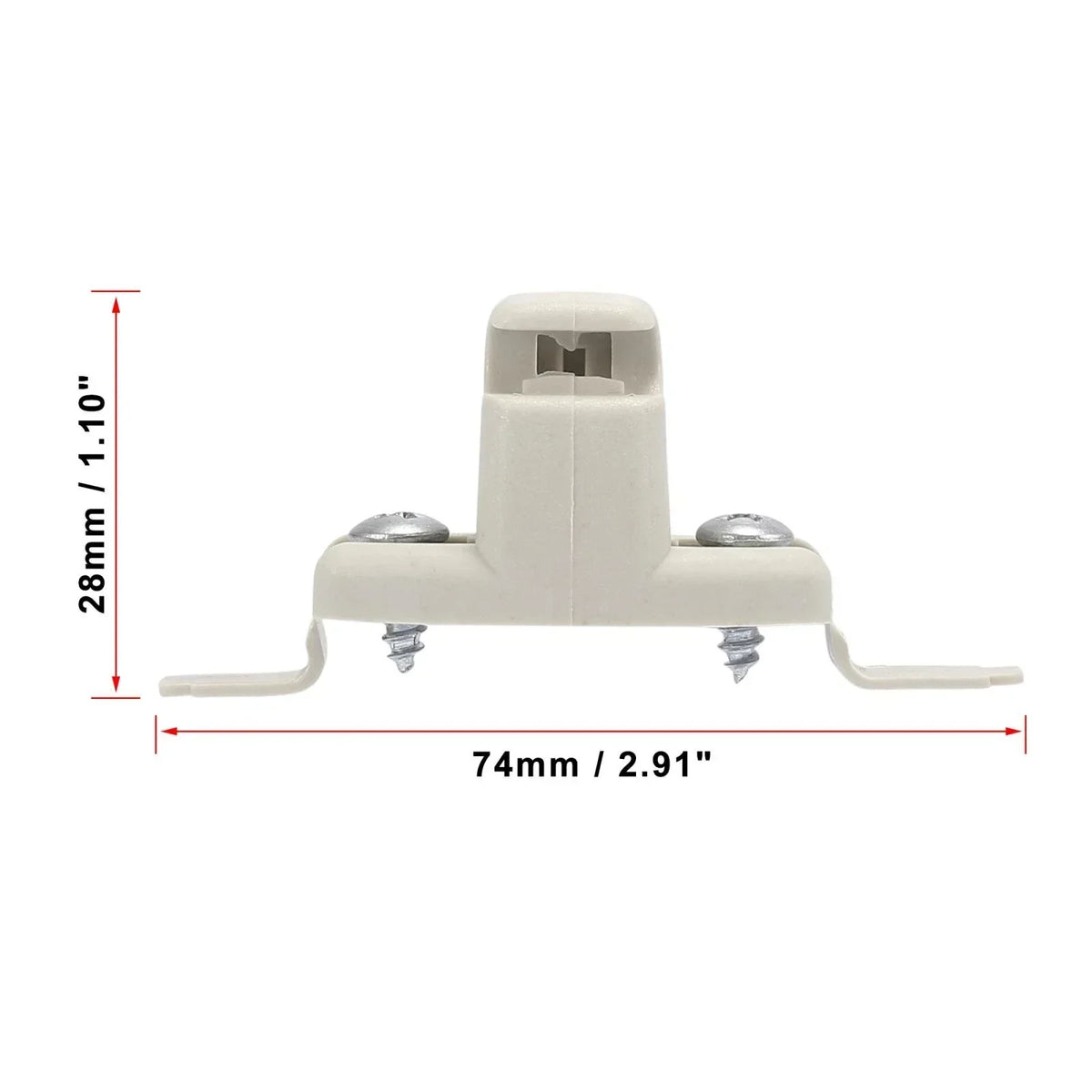 Hook Clip Retainer for Sun Visor Beige - BMW 328i 1999-2000