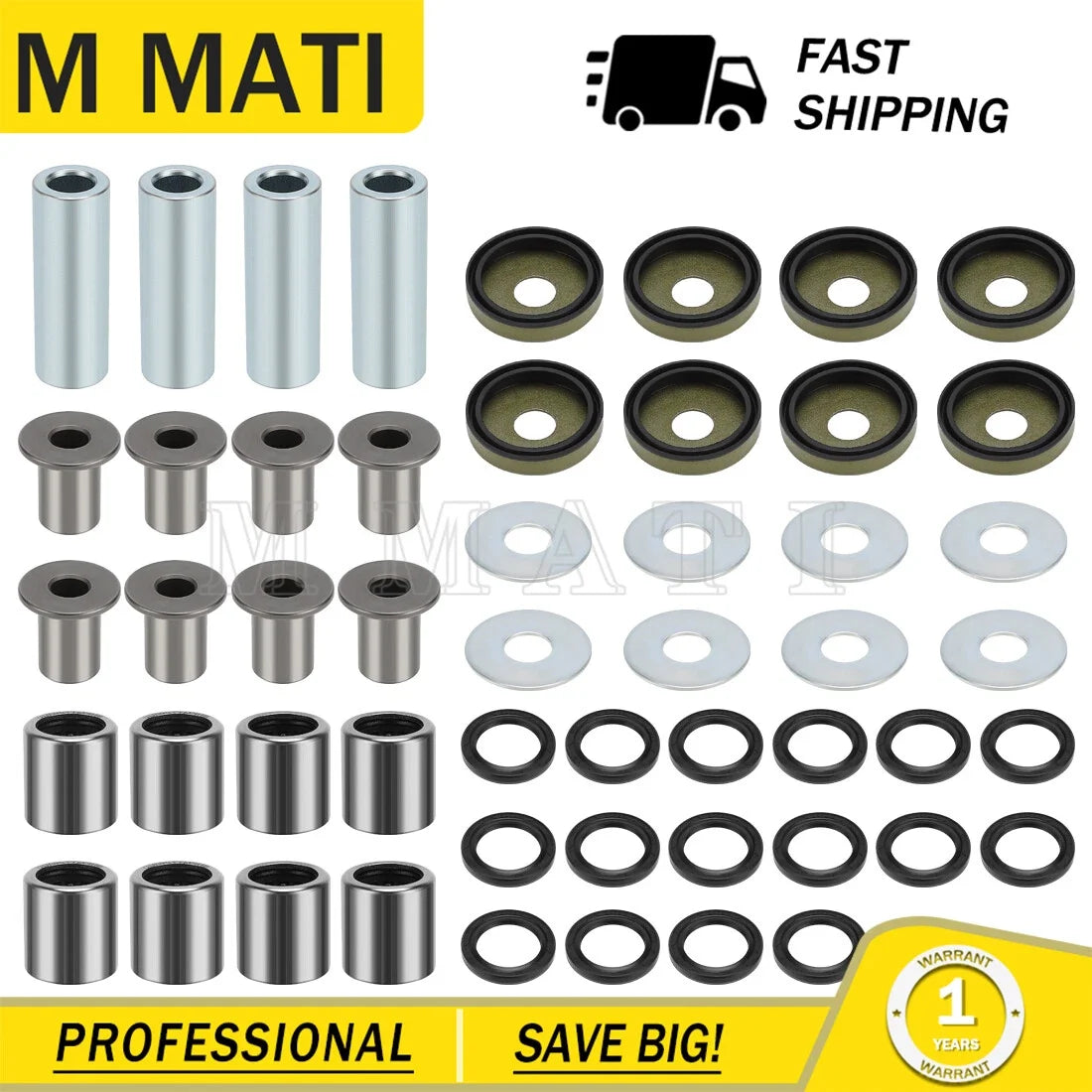 Seal Kit for A-Arm Bushings on Arctic Cat ATV 400 DVX 2004-2008