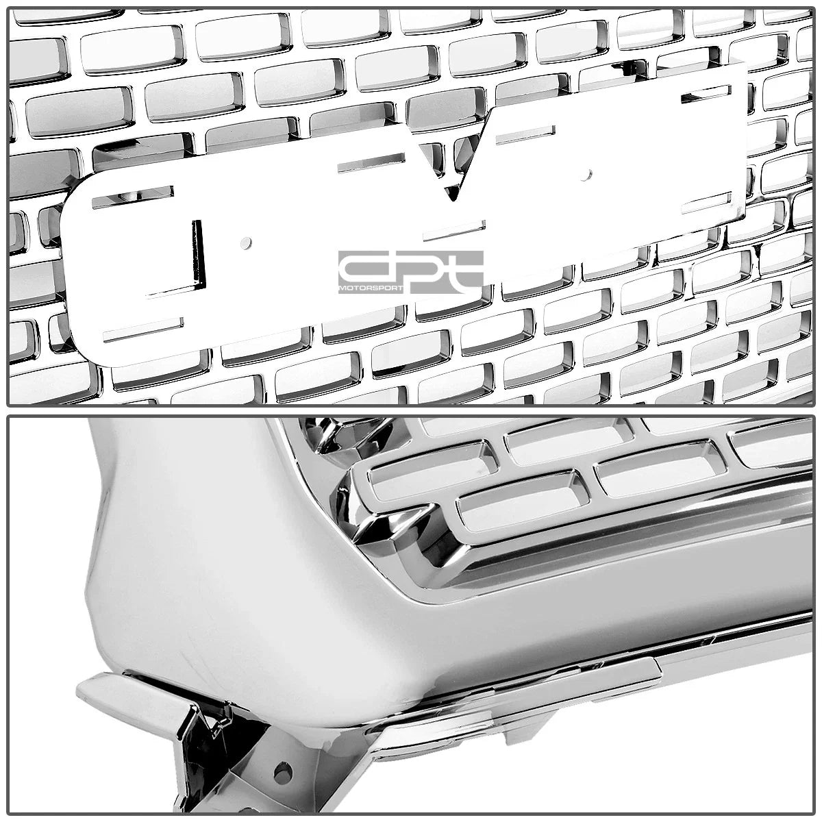 Chrome Front Upper Grille for GMC Sierra 1500 (2014–2015)