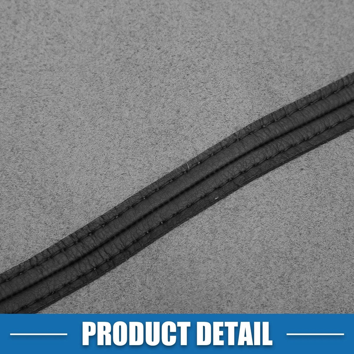 Front Door Armrest Panel Covers - Black 2 Pack for Dodge Charger 2011-2019