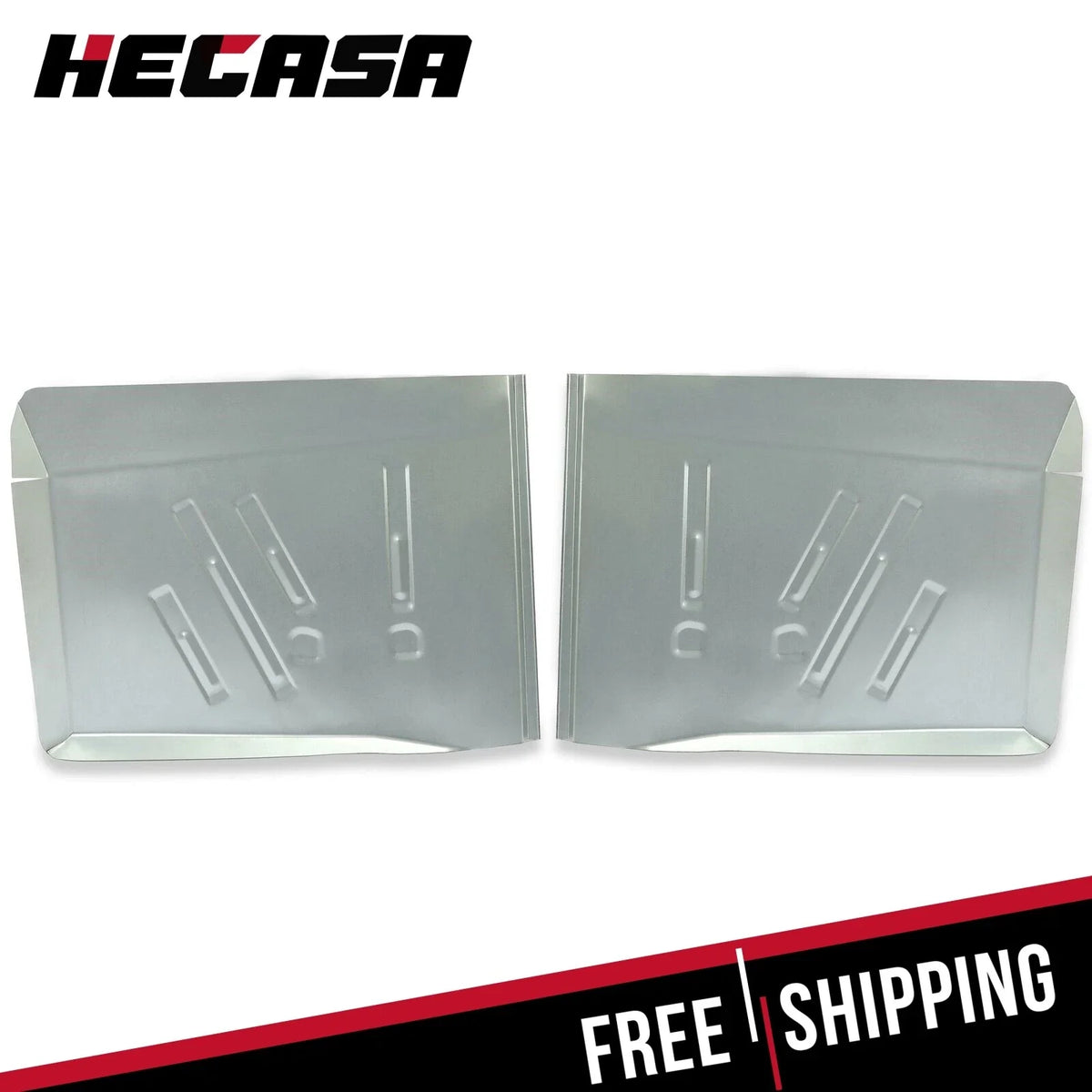Steel Rear Floor Pans (Set of 2) for 1955-1957 Chevy Bel Air