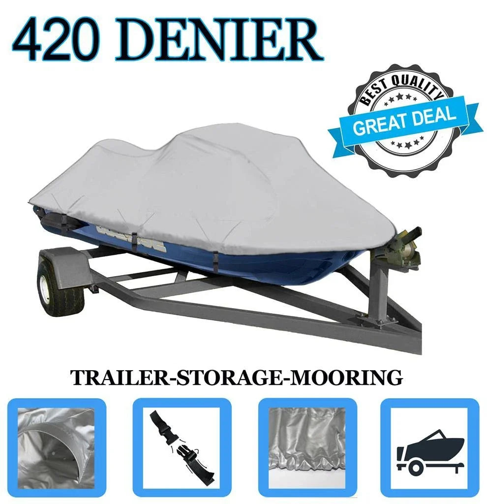 Jet Ski Cover - 420 Denier Material for Sea Doo GT (1990-1991)