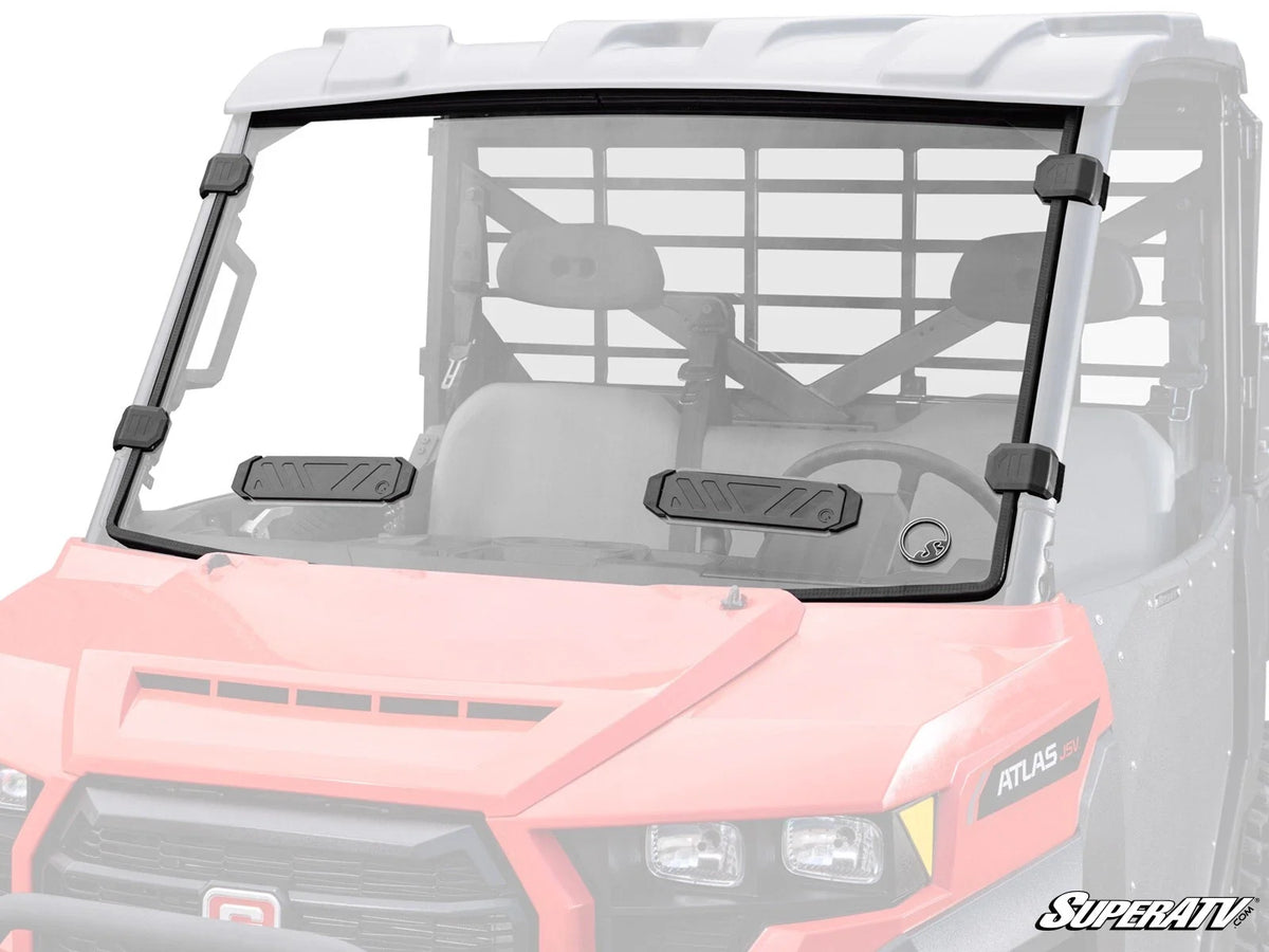 Vented Full Windshield for Gravely Atlas JSV - Scratch Resistant (2023+)