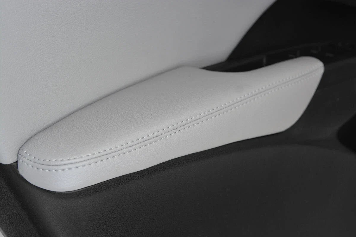 Leather Armrest Door Panel Cover for Acura RDX (2013–2018) Gray