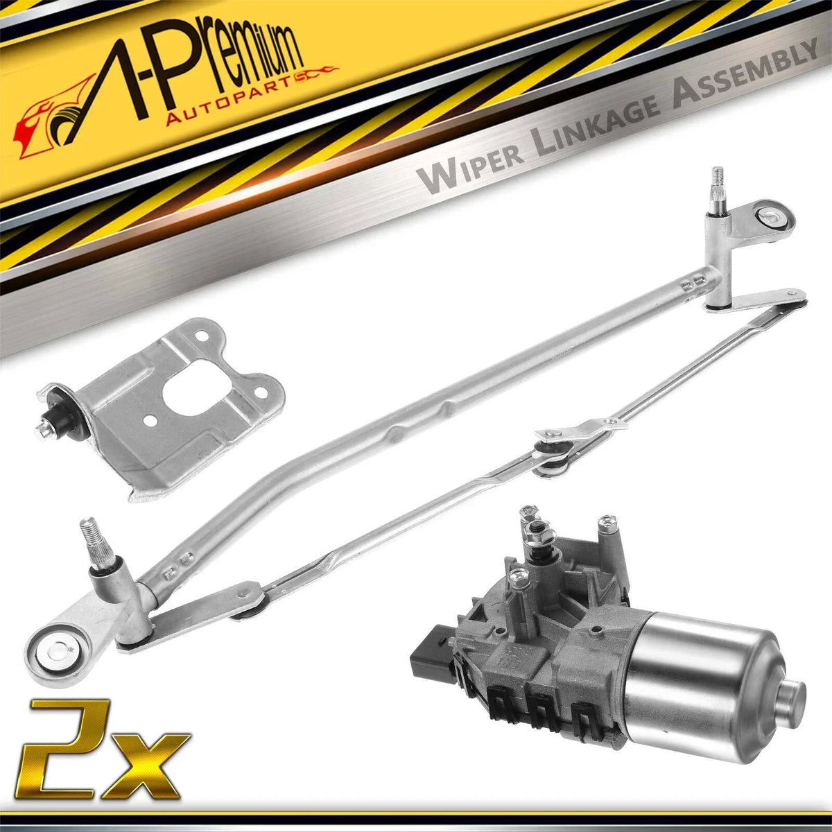 Wiper Motor & Linkage Assembly for GMC Acadia, Buick Enclave (2007–2017)