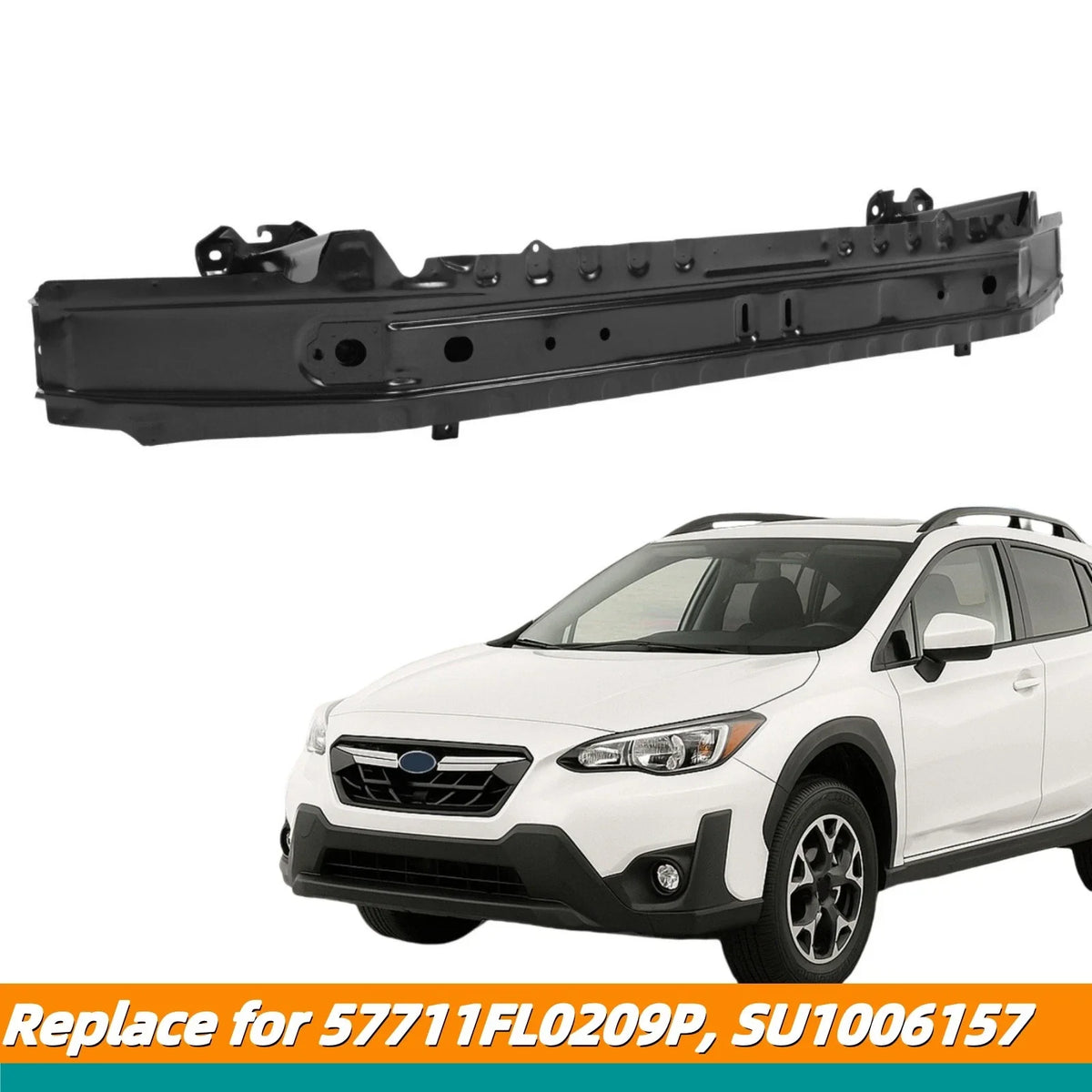 Front Bumper Reinforcement Face Bar for Subaru Crosstrek (2018–2023)