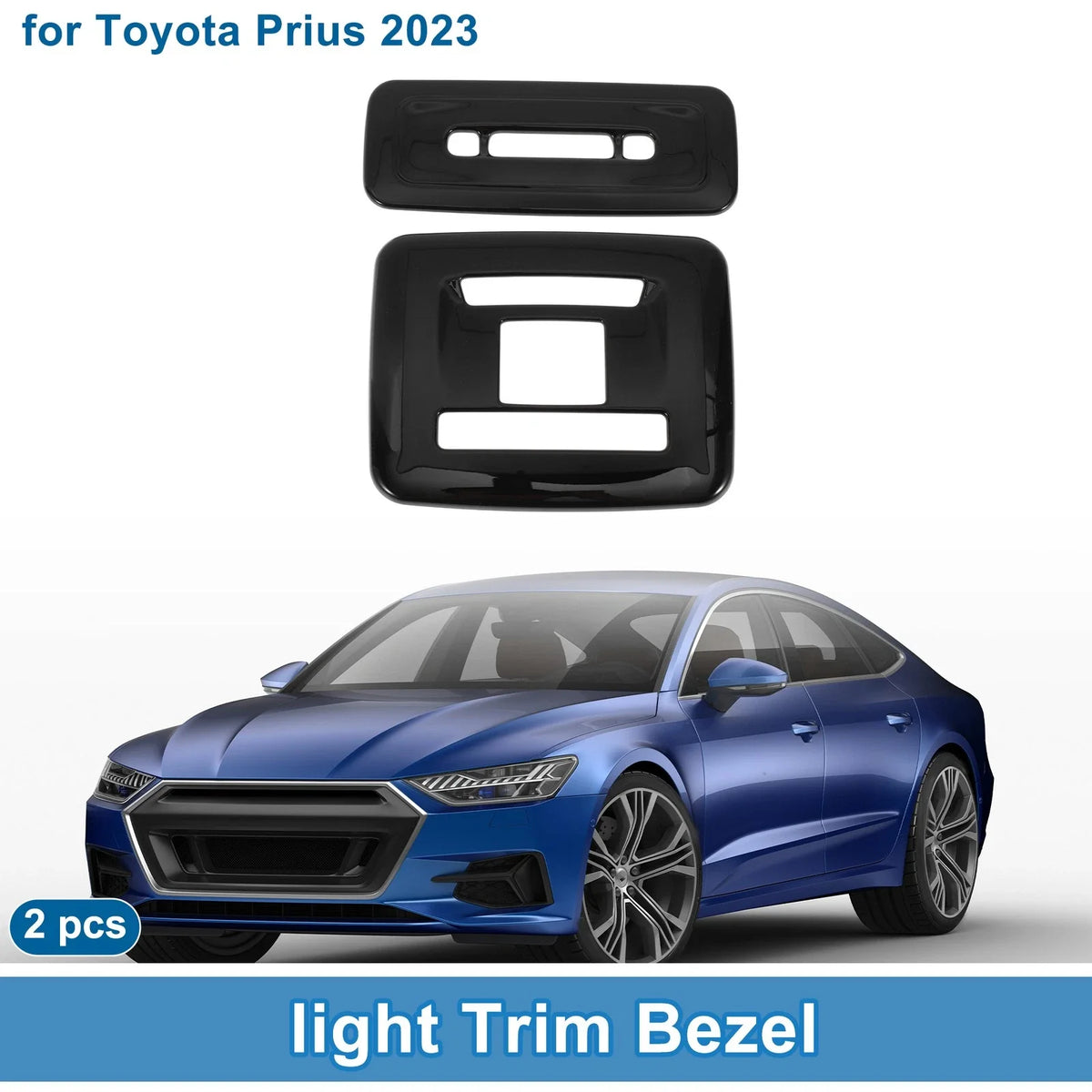 Light Trim Bezel for Toyota Prius (2023) - Black