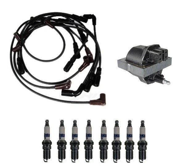 Ignition Wires & Spark Plugs Kit for Chevy Express 3500 (1996–2002)