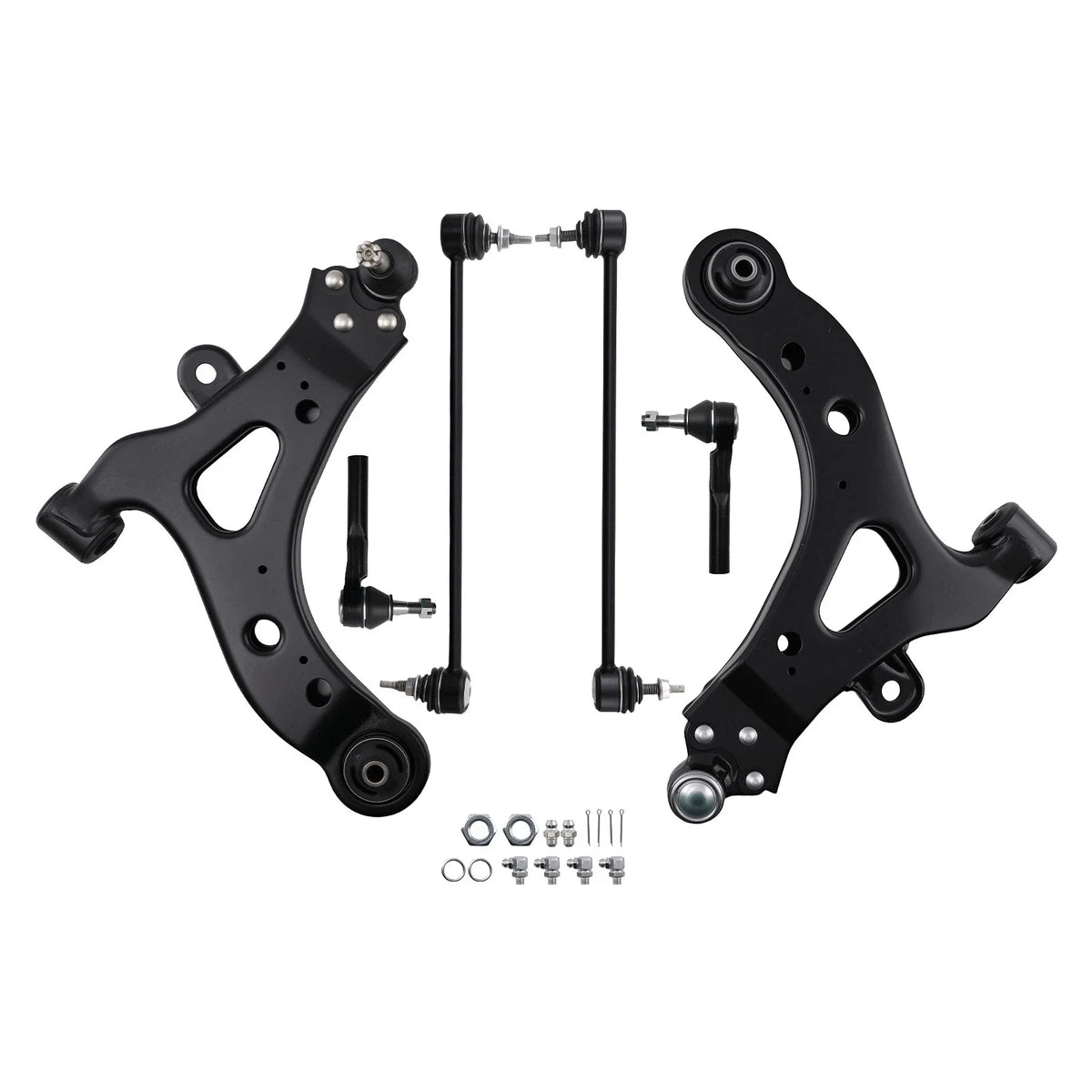 6 Front Control Arms with Sway Bar Links for Uplander 2005-2009