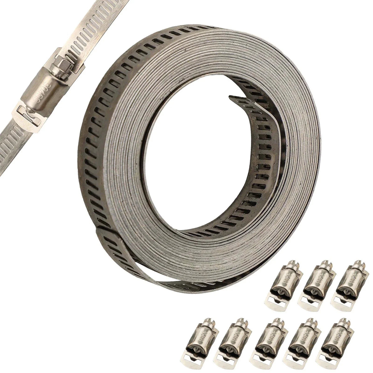 Hose Clamp DIY Kit for Universal Applications (2010–2023)
