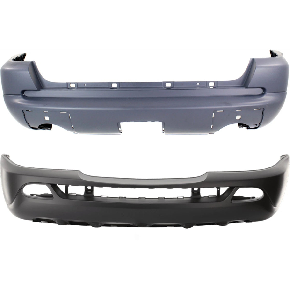 Set of 2 Bumper Covers for MB Mercedes ML Class ML500 ML350