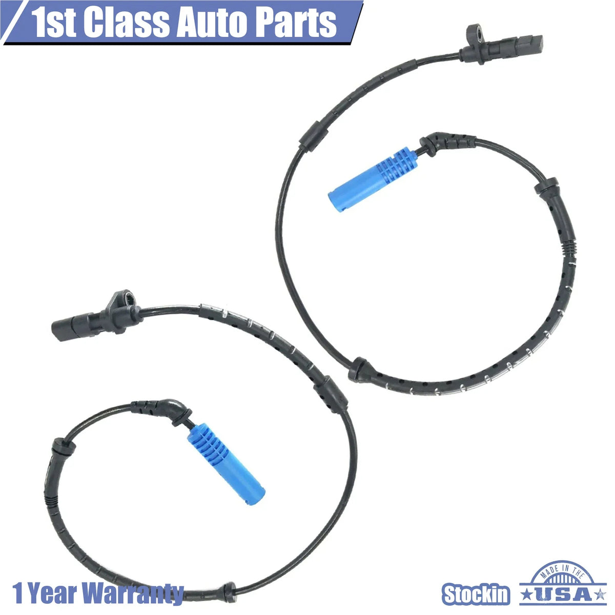 2X ABS Wheel Speed Sensor for BMW X5 (2000–2003)