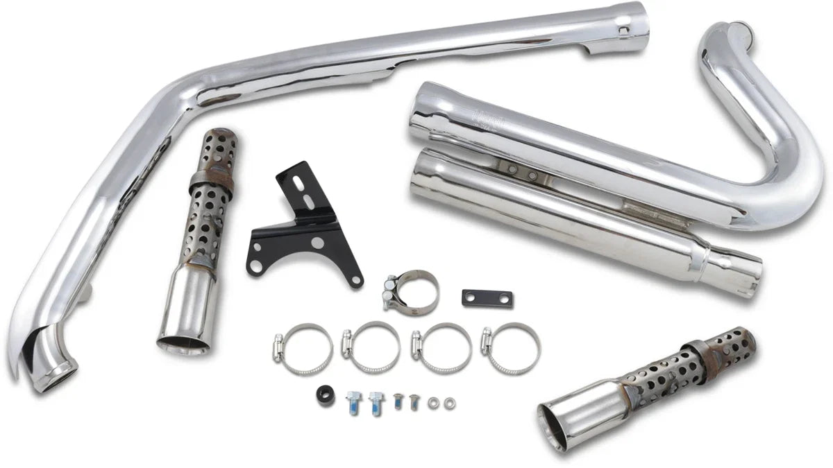 Cobra 909 Chrome Exhaust for Harley Dyna (2006–2011) 6709
