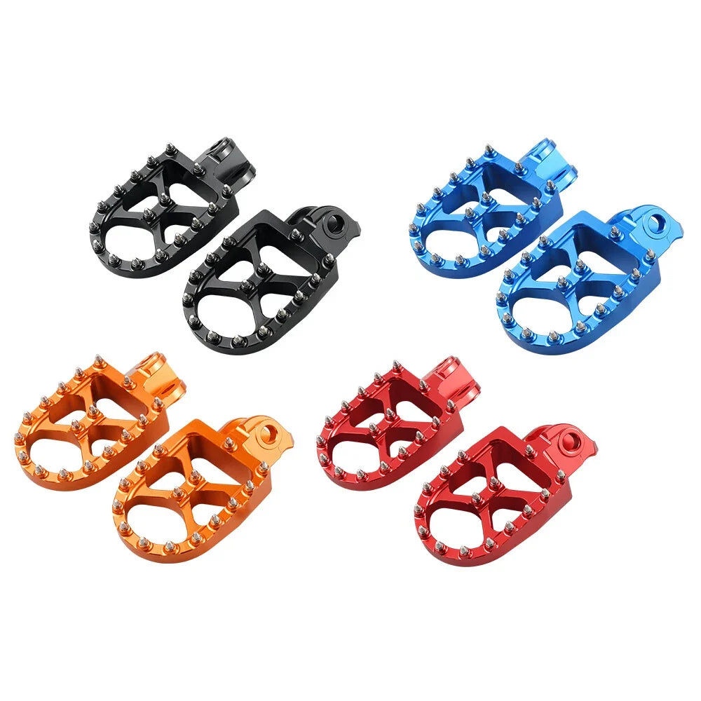 CNC Billet Wide Foot Pegs for BETA RR 125 250 300 350 400 450 X Trainer (2015–2023)