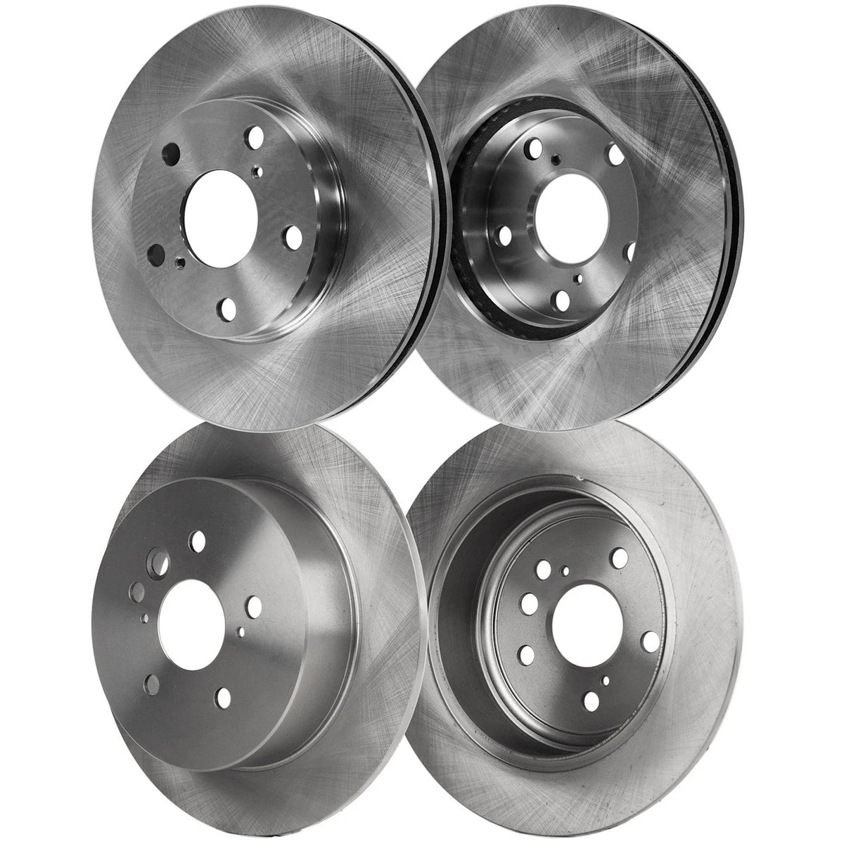 Front & Rear Brake Disc Rotors for Toyota RAV4 (2004–2005)