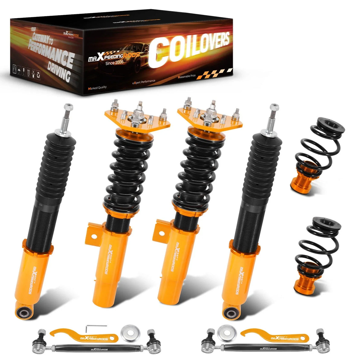 Coilover 24 Way Damper for Volkswagen Jetta MK5 MK6 (2006–2018)
