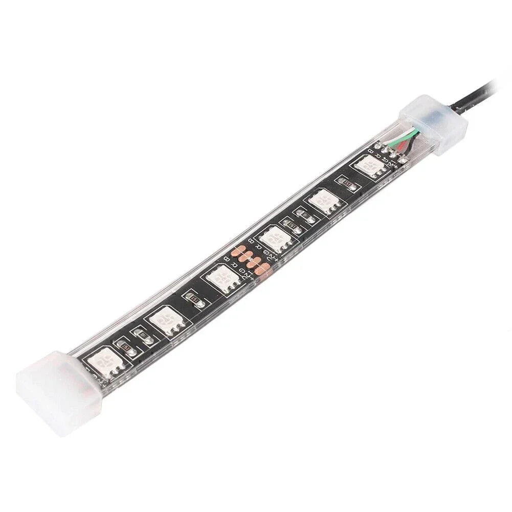 Multi Color LED Under Glow Strips 8pcs for Car and ATV Lighting