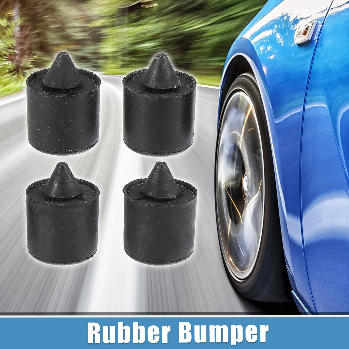 Set of 4 Rubber Bumpers for Ford Ranger