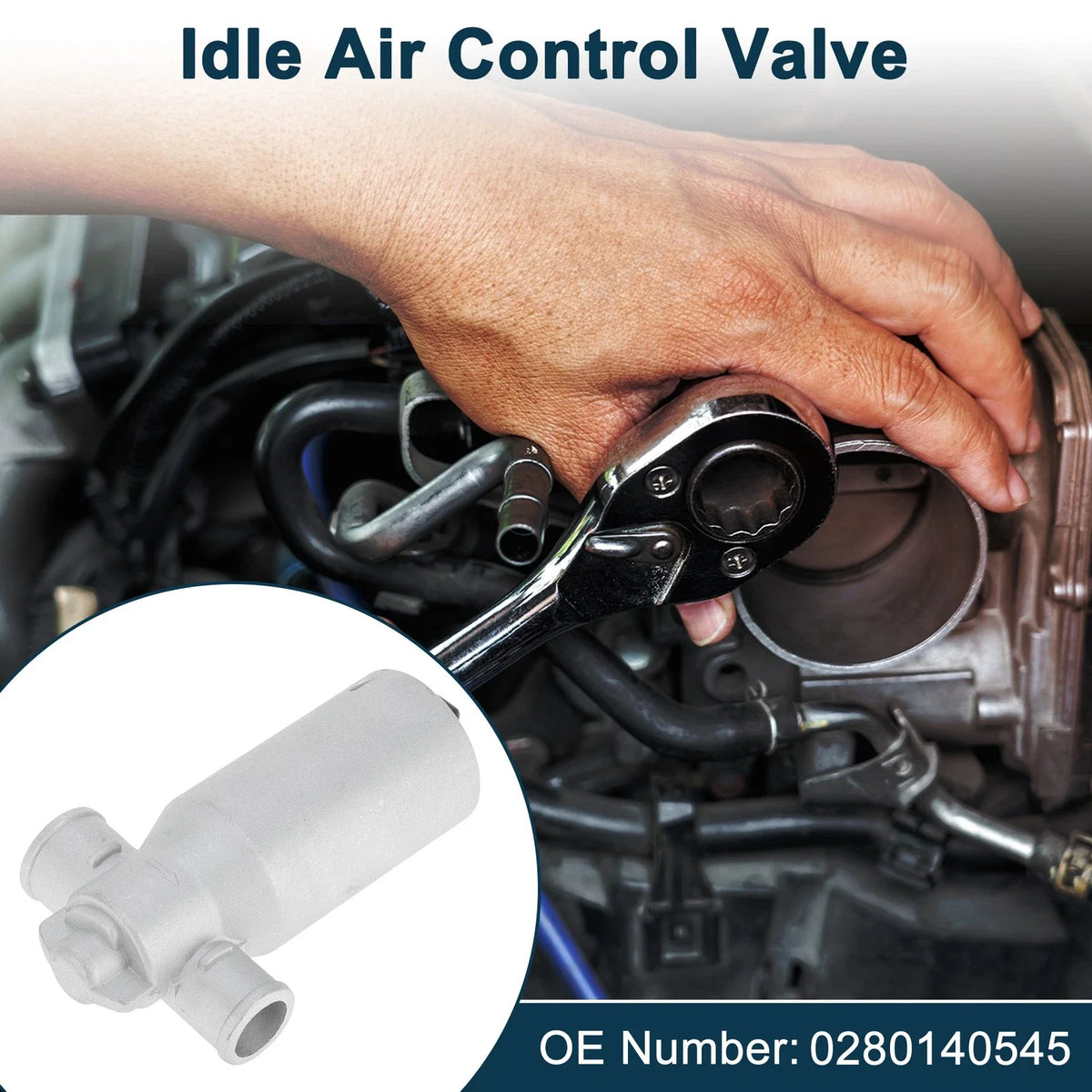 Idle Air Control Valve for BMW 325Ci (2001–2006) No. 0280140545