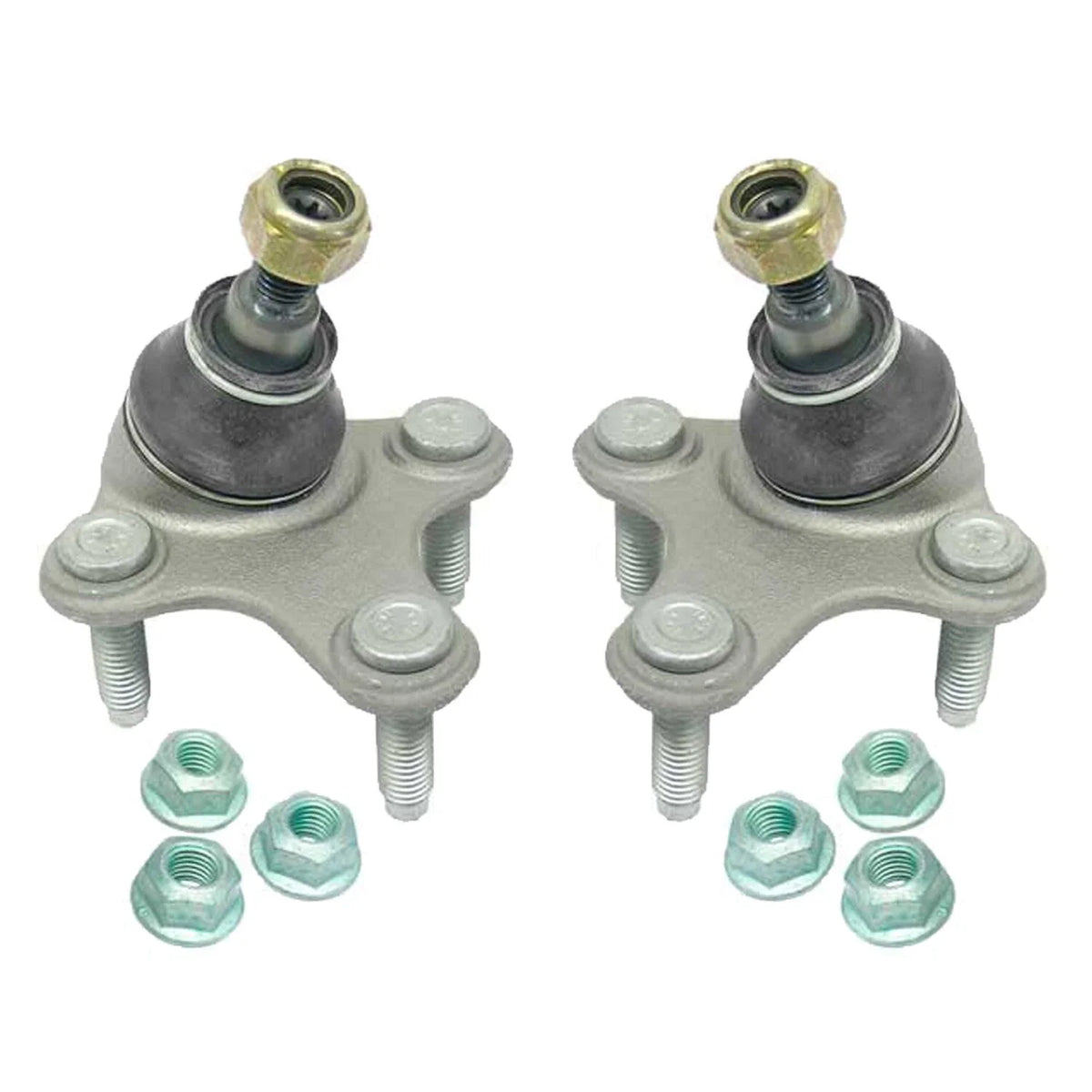 2X Front Suspension Ball Joint Set for Audi A3 Q3, VW Beetle Golf Jetta Tiguan (2010–2020)