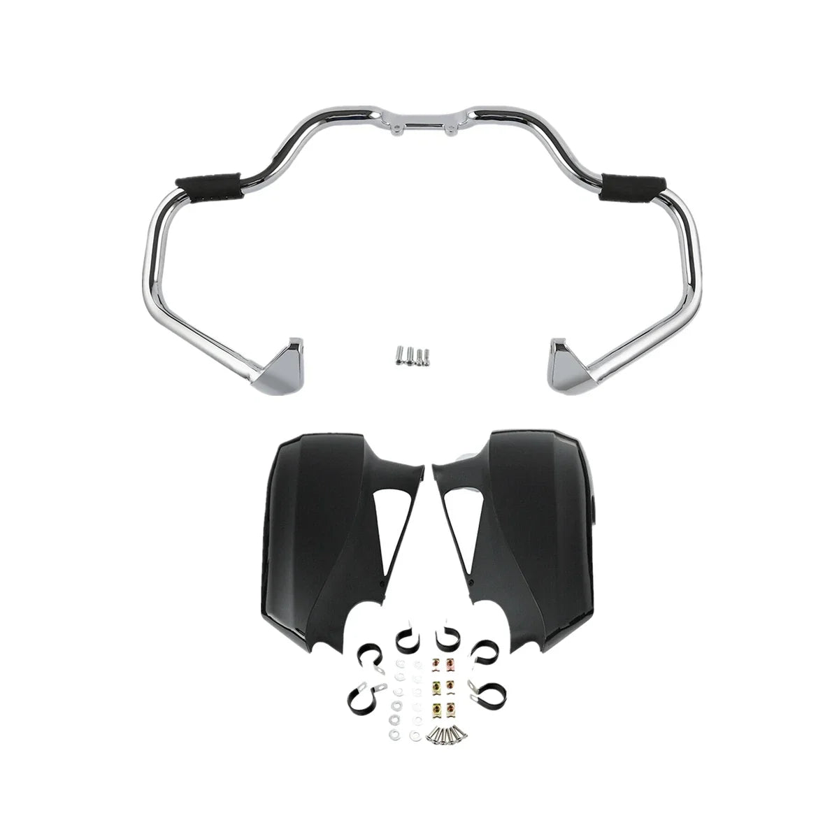 Engine Guard & Lower Fairing Mustache for Indian Chieftain 2016-2018