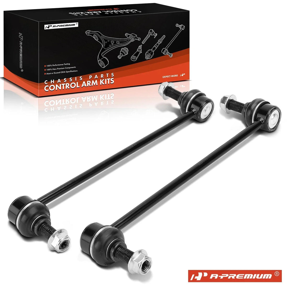 2X Front Sway Bar Links for Buick Reatta (1990–1991)