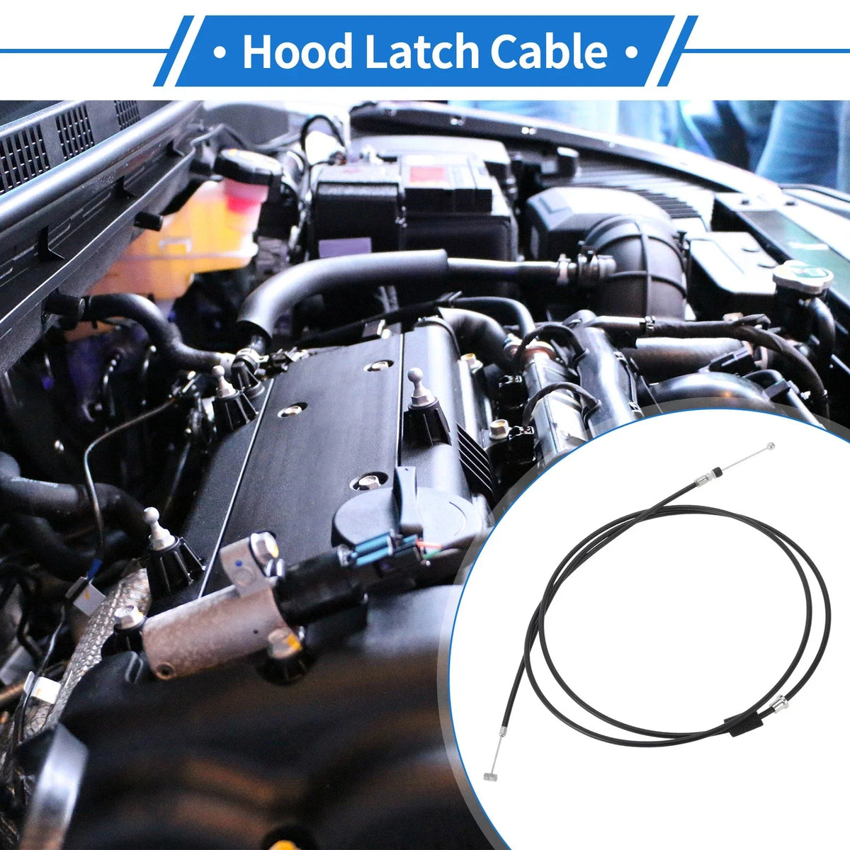 Hood Release Cable No. 536300R040 for Toyota RAV4 (2013–2019)