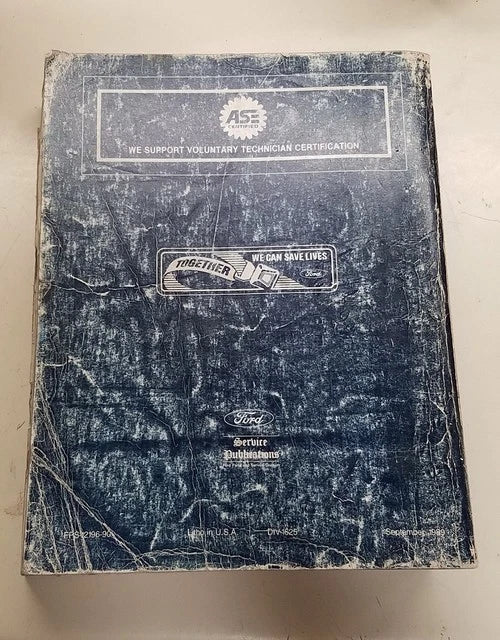 Service Manual for Ford Thunderbird Cougar (1990) FPS-12196-90