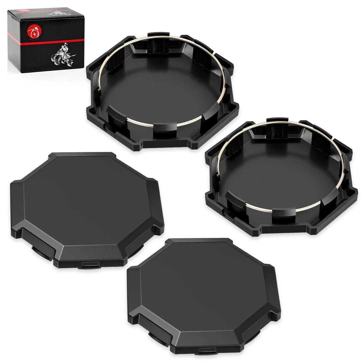 Set of 4 Hub Caps for Polaris Sportsman XP 1000 / Touring XP 1000
