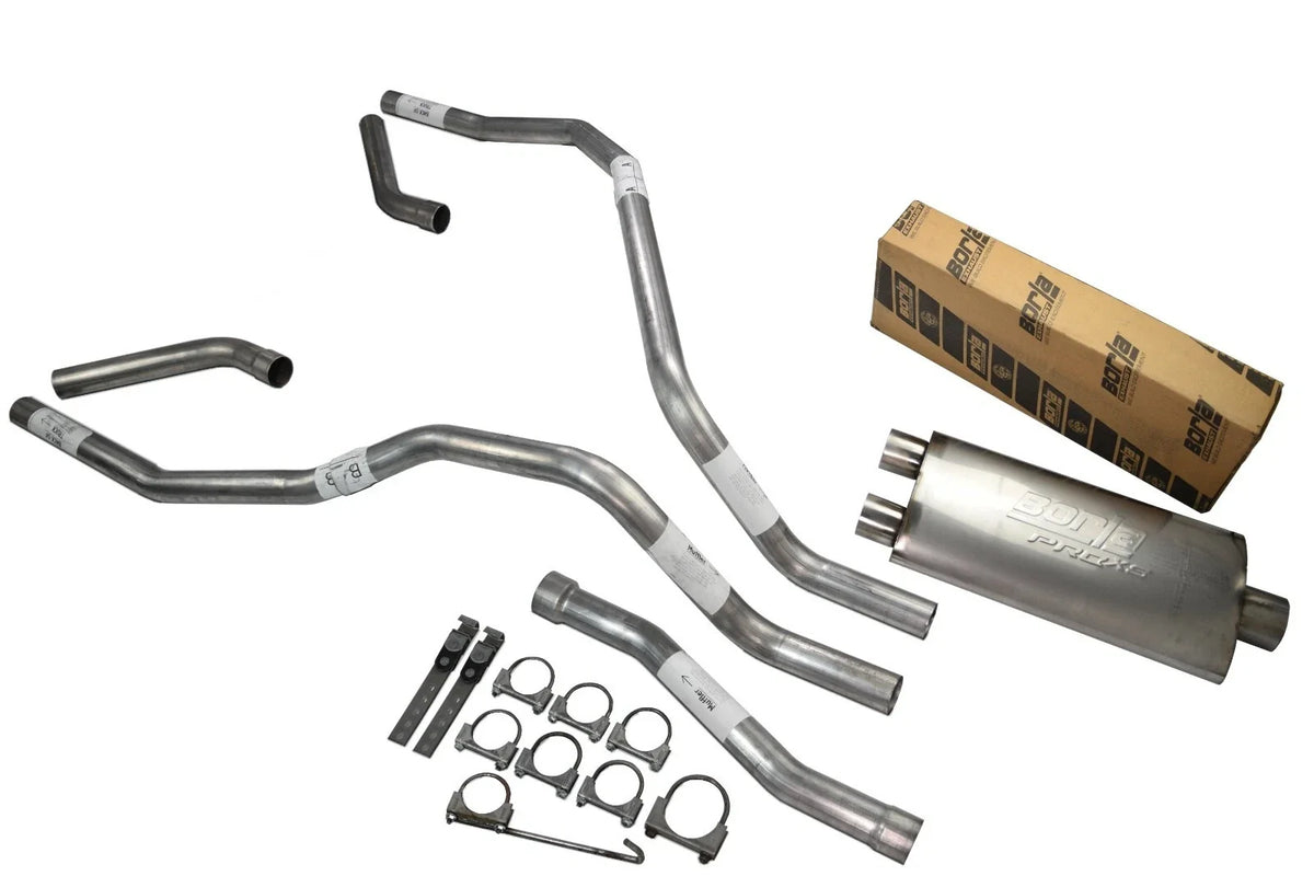 Dual Exhaust System for Nissan Titan (2004–2006) 2.5" Borla Pro XS