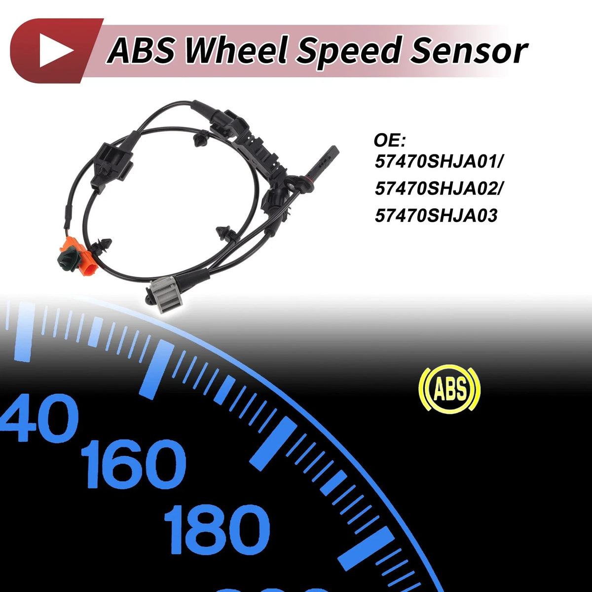 ABS Wheel Speed Sensor No. 57470SHJA01 for Honda Odyssey (2005–2006)
