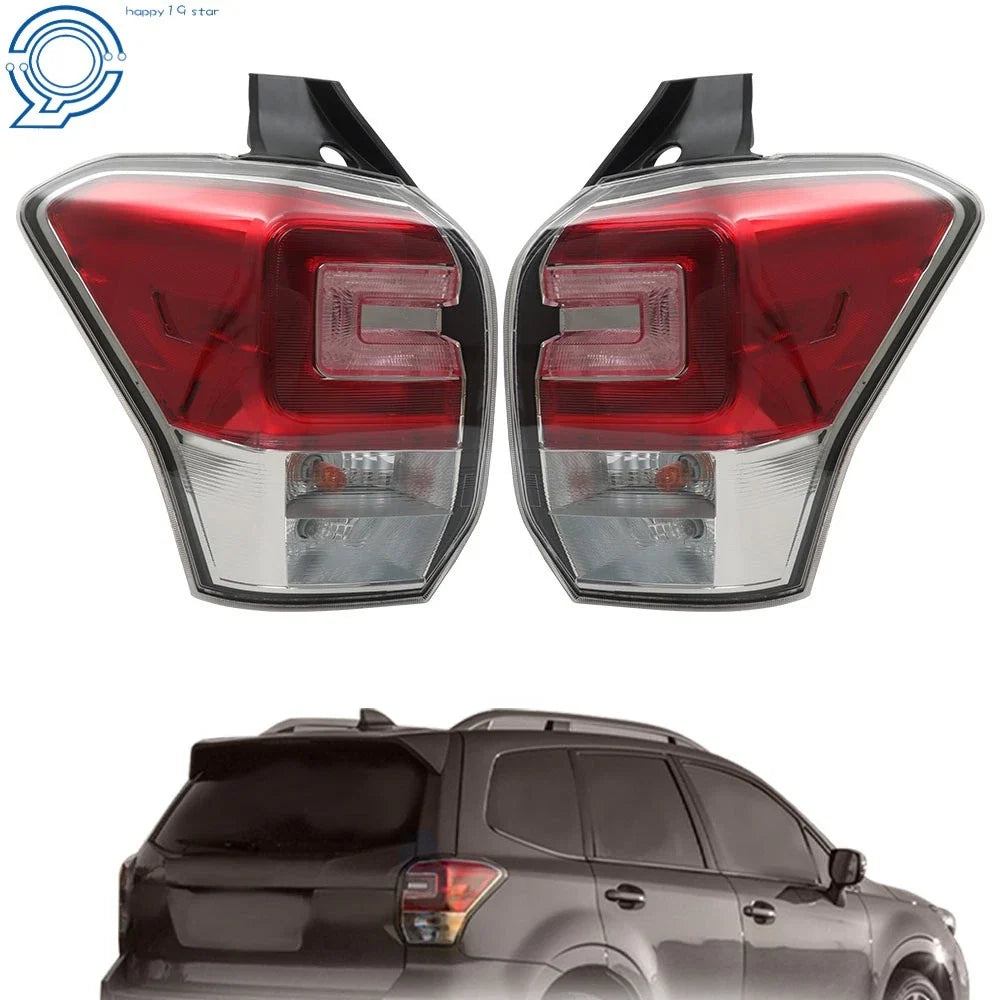 Halogen Tail Light Assemblies Pair for Subaru Forester 2.5i 2.0XT (2017-2018)