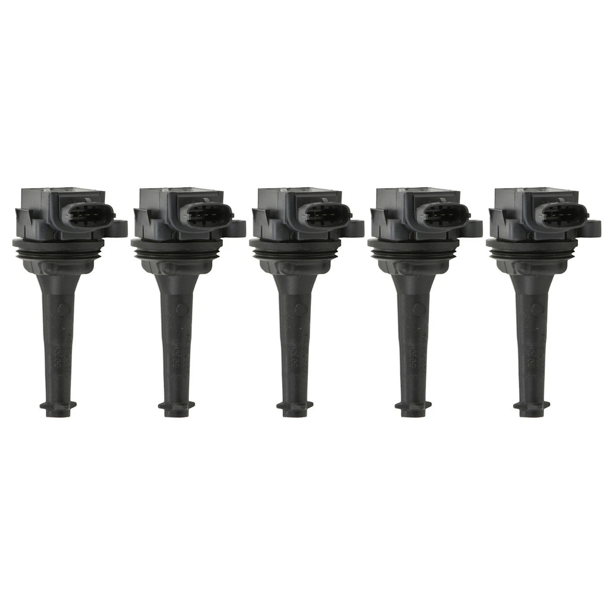 Set of 5 Ignition Coils for Volvo V70 S80 XC90 S60 C70 (2000–2009)