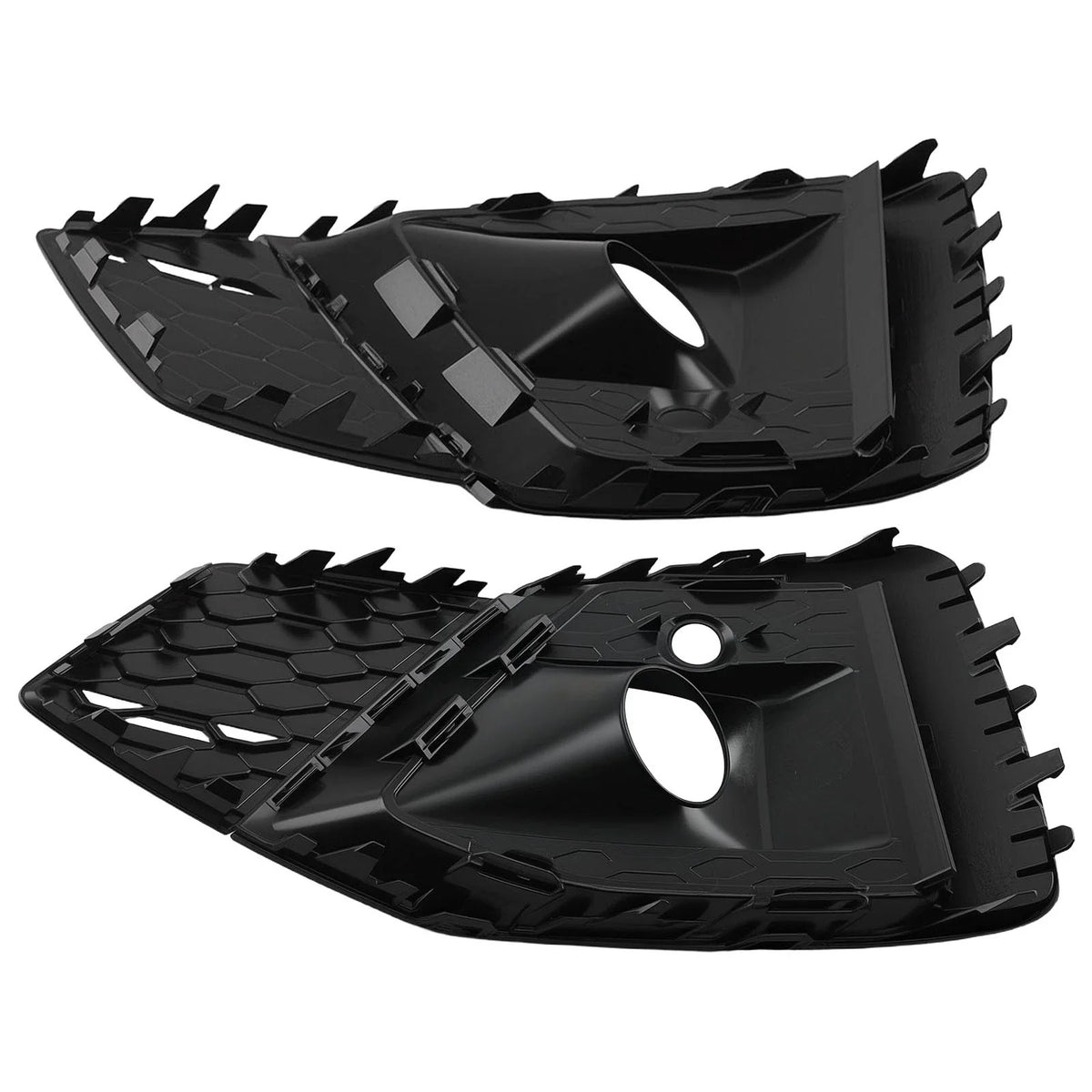 Pair Front Bumper Fog Light Grille for Audi S5 Sportback (2020–2022)