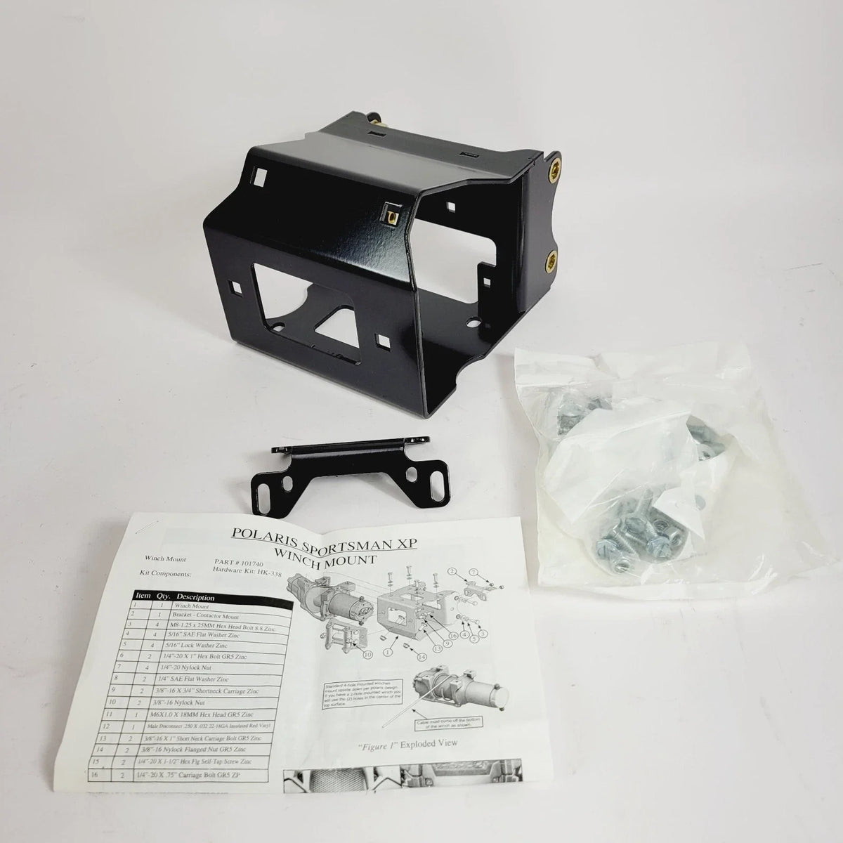 KFI 101740 Winch Mount for Polaris Sportsman & Scrambler ATV 400-850