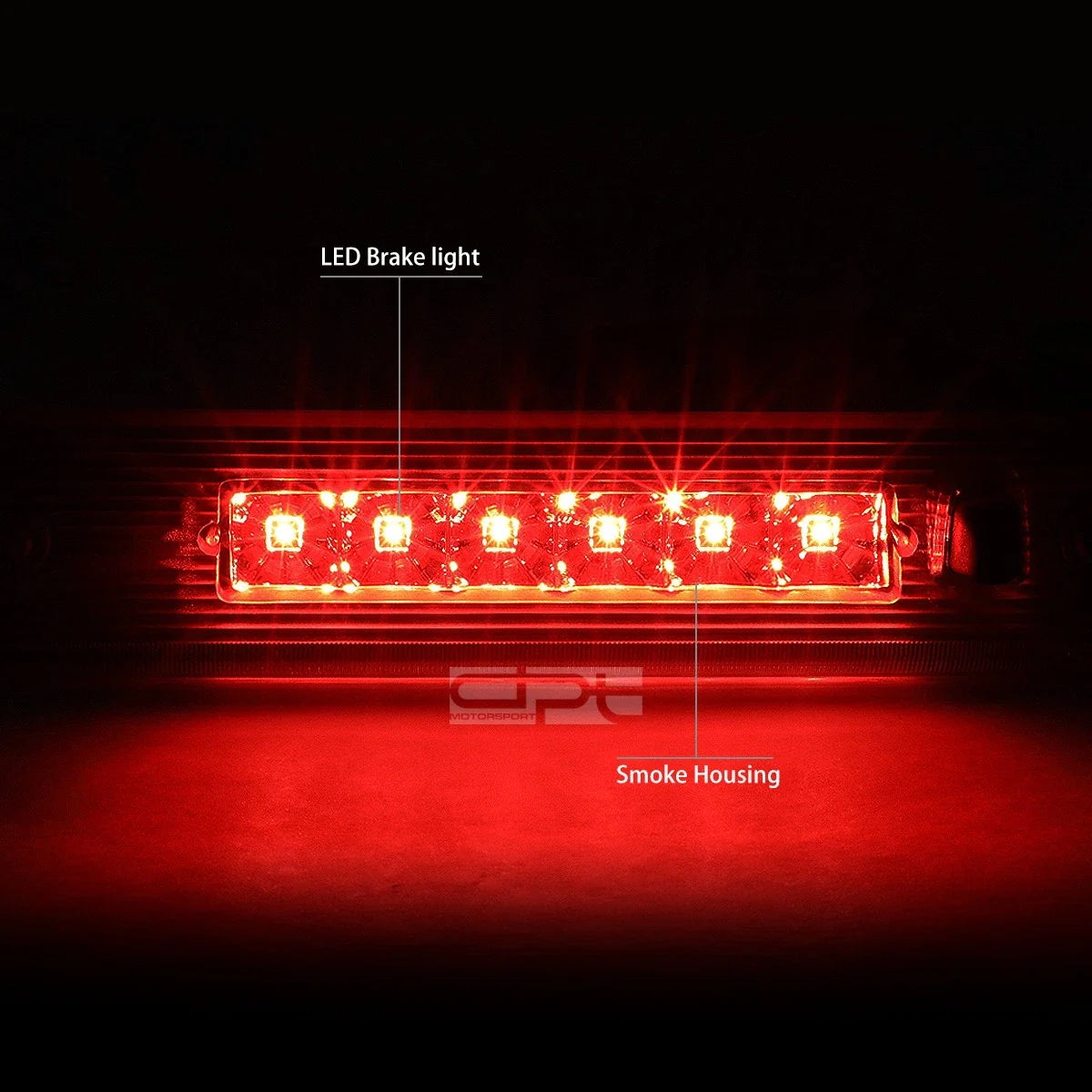 Smoked Lens LED Tail Light for Jeep Liberty (2008–2012)