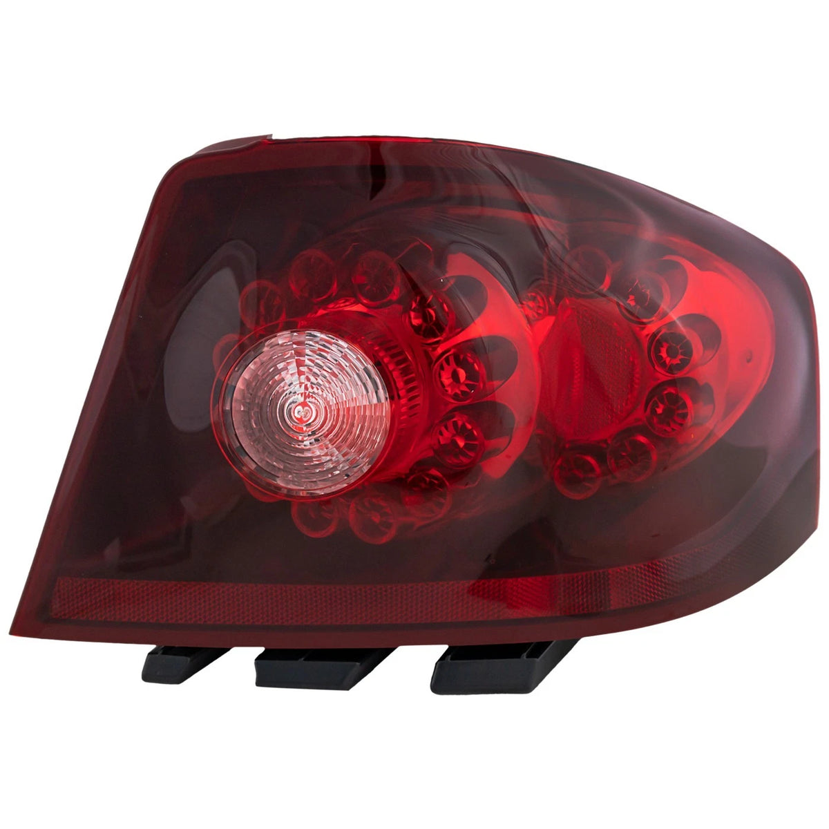 Halogen Tail Light for Dodge Avenger (2011–2014) Right Clear/Red Lens w/Bulbs