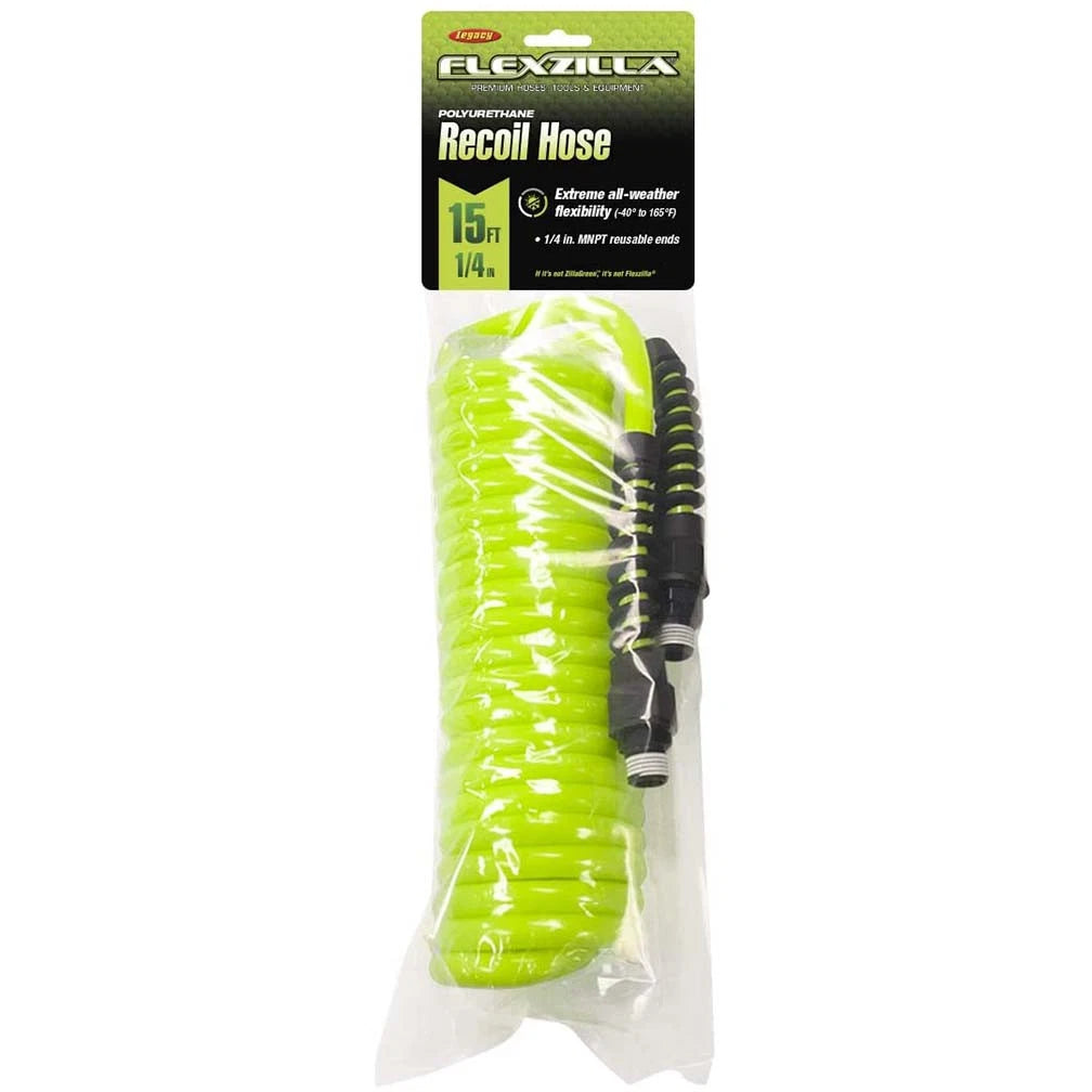 Flexzilla 1/4In x 15Ft Polyurethane Recoil Hose for (2015–2023)