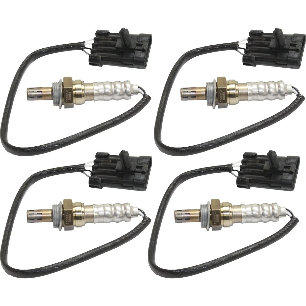 O2 Oxygen Sensors Set of 4 for Chevy Olds (Downstream)