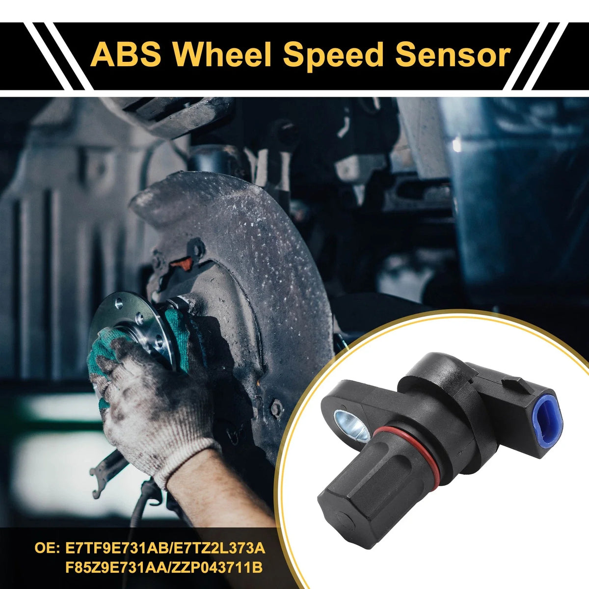ABS Wheel Speed Sensor No.E7TF9E731AB/E7TZ2L373A for Ford F-350 Super Duty (1999–2004)