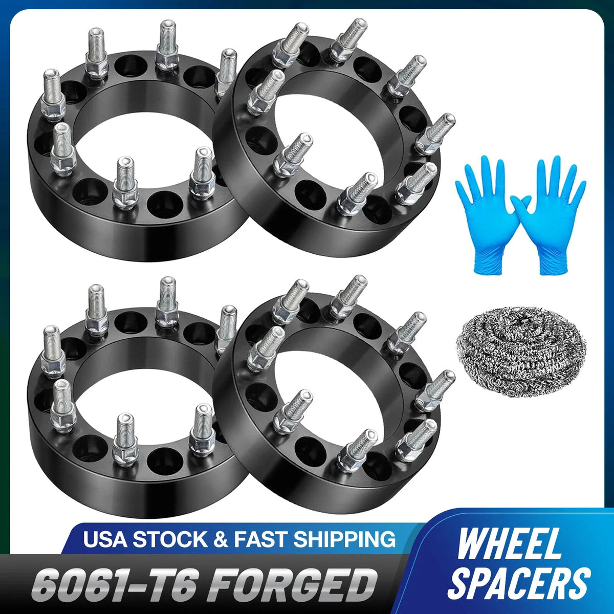 Set of 4 Wheel Spacers for Dodge Ram 2500 3500 (1994–2010)