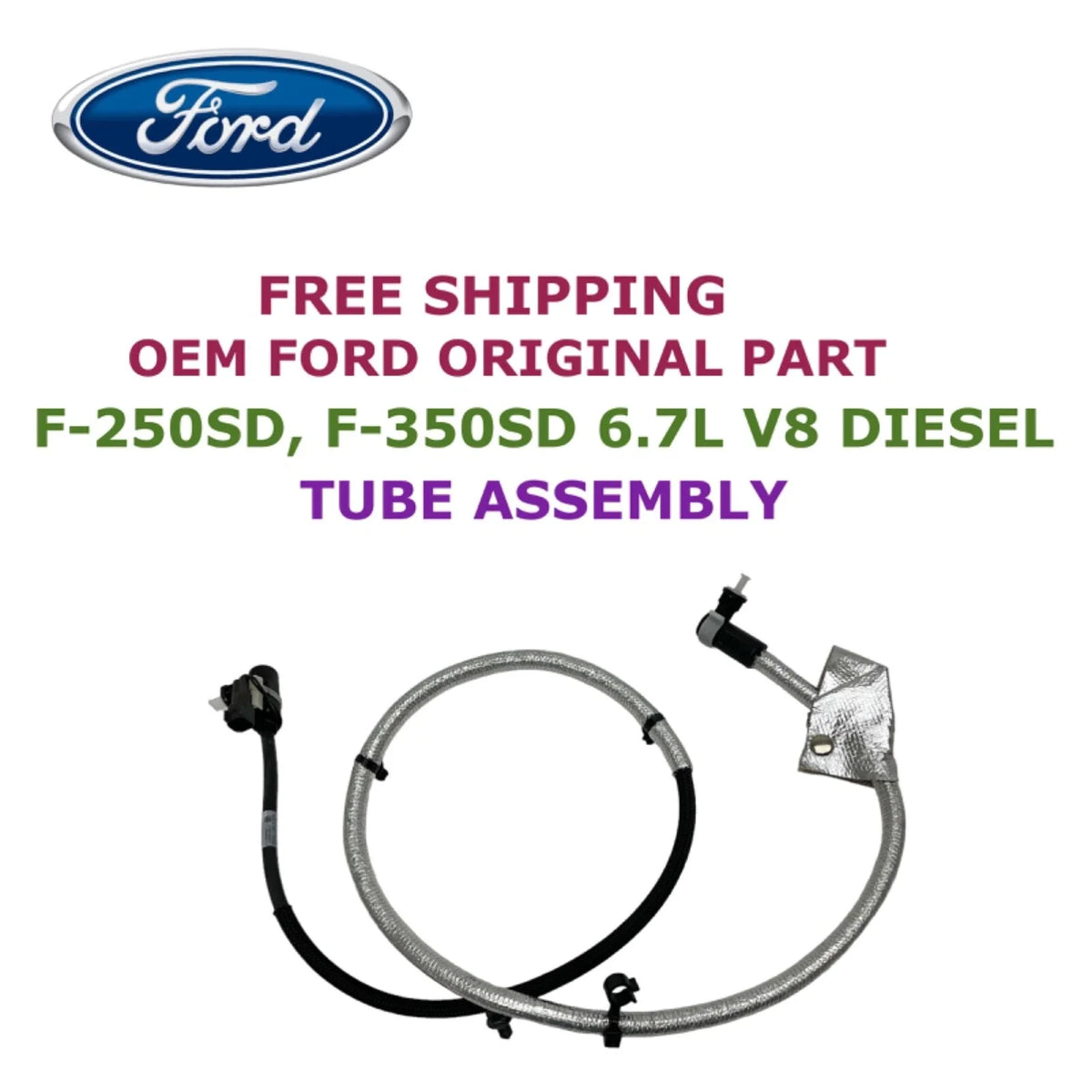 Tube Assembly BC34-5J249-QC for Ford F-250SD F-350SD (2011-2016)