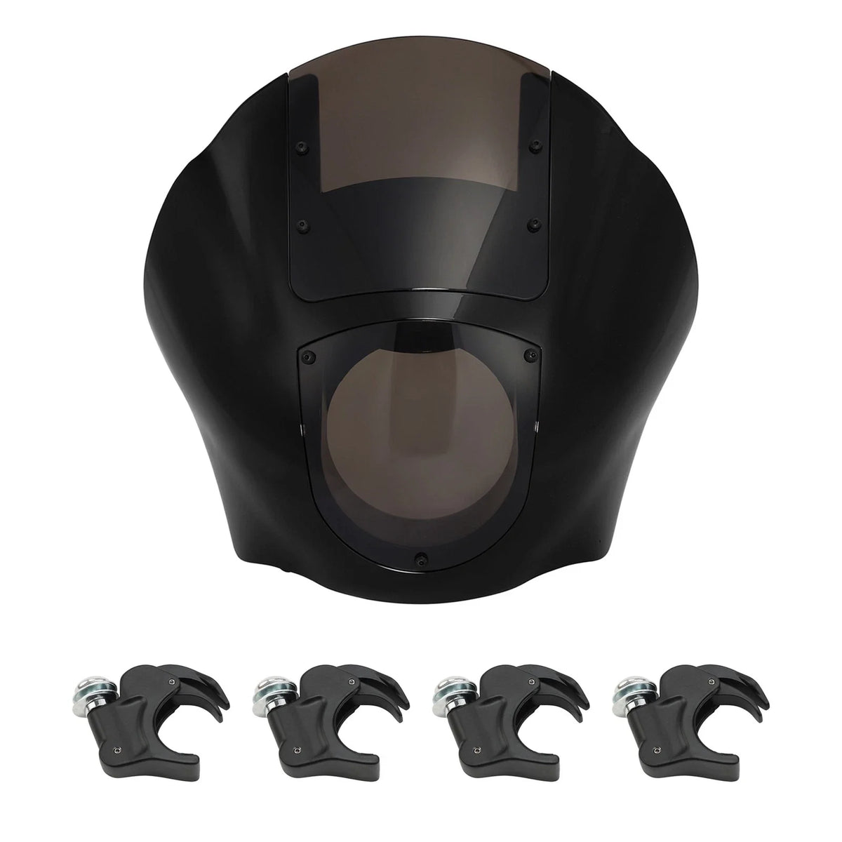 Quarter Headlight Windscreen Fairing for Harley Sportster (39mm Clamps)