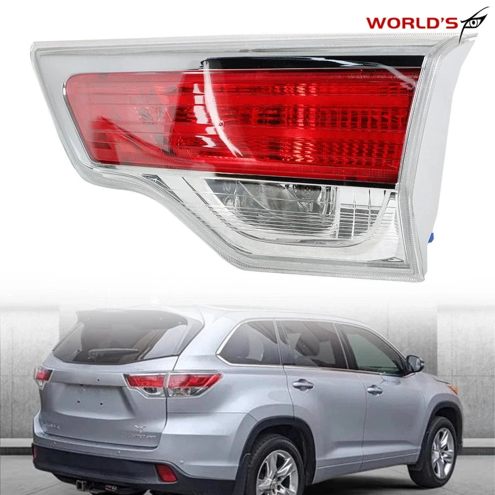 Inner Right Passenger Side Tail Light for Toyota Highlander (2014–2016)